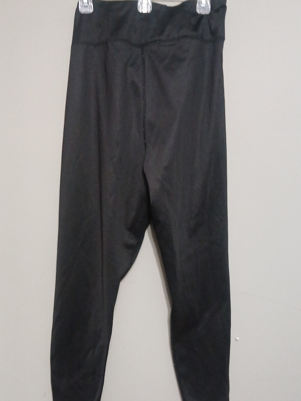 Cuddl Duds Black Women's Stretch Leggings - Picture 4 of 5